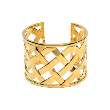 KENNETH JAY LANE Brass Bangles Women's Gold