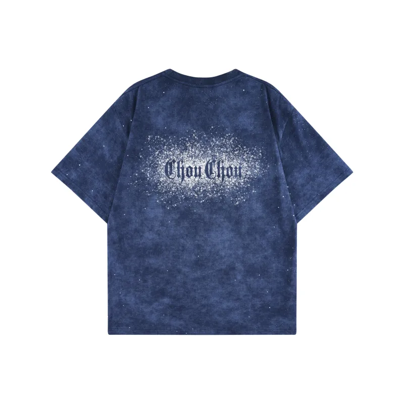 CHOUCHOUS Drop Shoulder Sleeve T Shirt Women's-8