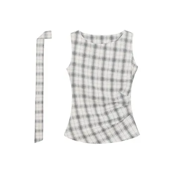 LUYOUYE Tank Tops Women's White