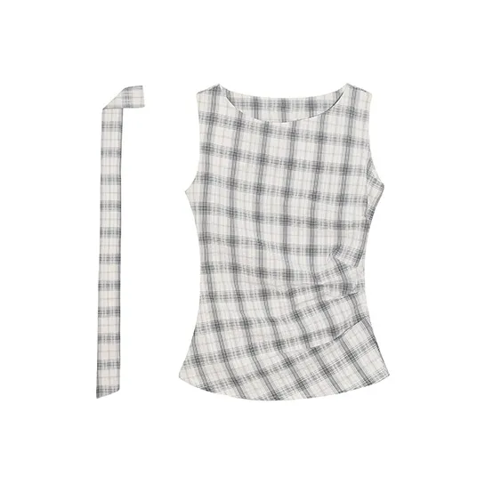 LUYOUYE Tank Tops Women's White-0