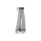 Gray Extended Length Pants