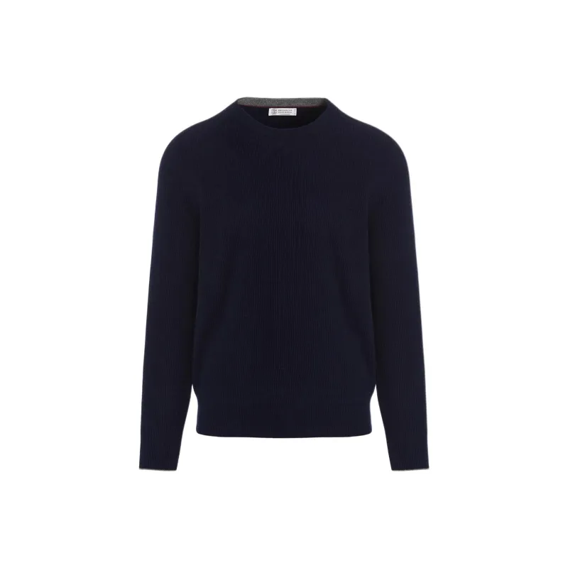 Brunello Cucinelli English Rib Jumper-0