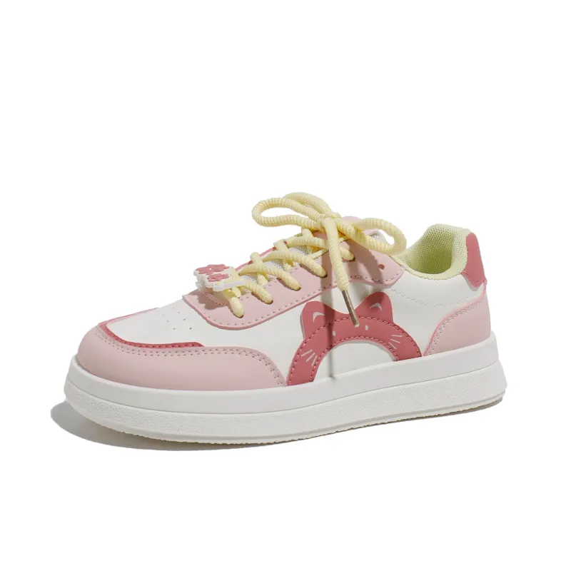 Babaya Lightweight Breathable Height Increasing Low Top Skateboard Shoes Women's-5