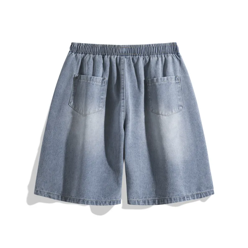 My Name Is MT Denim Shorts Unisex-5