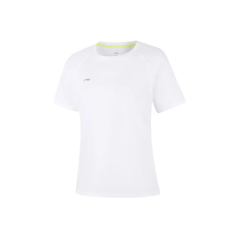 LiNing T Shirt Women's Standard White-0