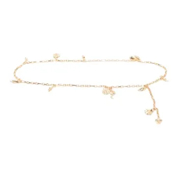 VERSACE Metal Waist Chains Women's Gold 0.4CM