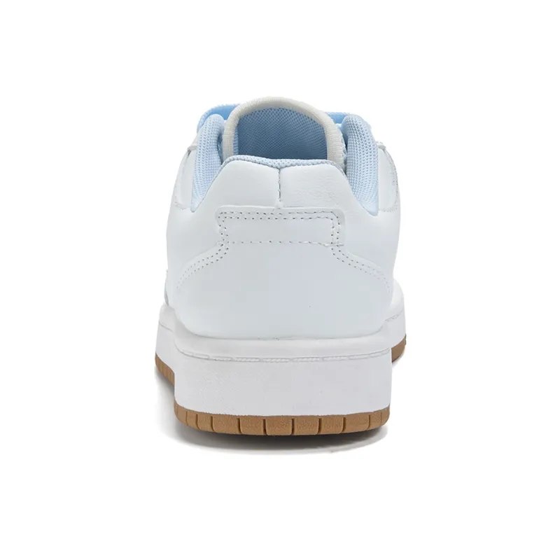 La Chapelle Low Top Skateboard Shoes Women's Beige Blue-3
