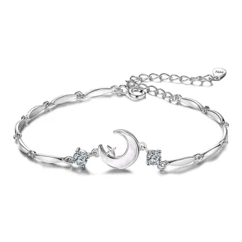 DAWO S999 Silver Bracelets Women's