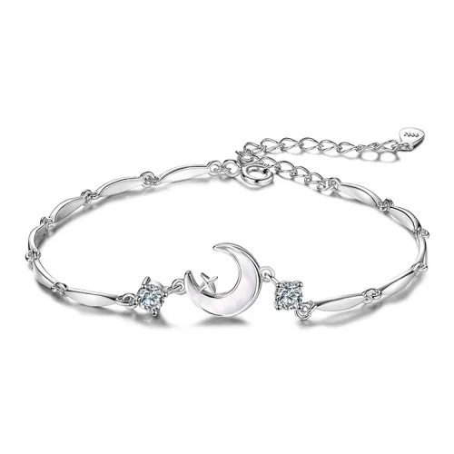 DAWO S999 Silver Bracelets Women's