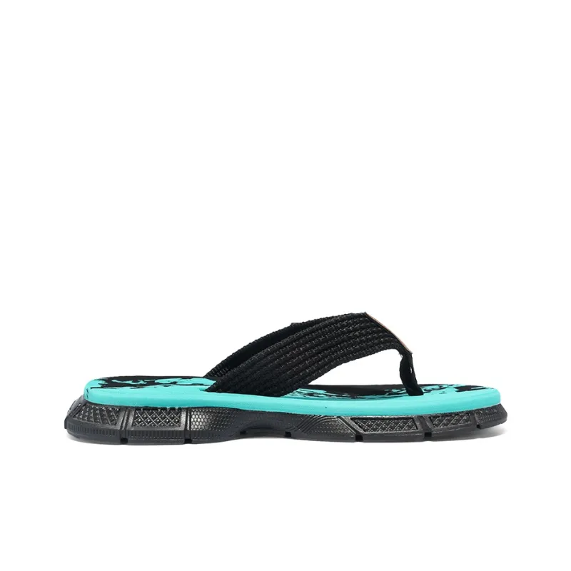 CariteSport EVA Quiet Odor Resistant Abrasion Resistant Slip Resistant Flip Flops Men's-12