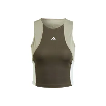 Adidas Clothing Tank Tops Women's Green