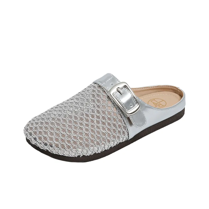 SUPEREDGE Odor Resistant Slip Resistant Closed Toe Slippers Women's-10