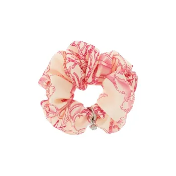 VERSACE Satin Hair Scrunchie