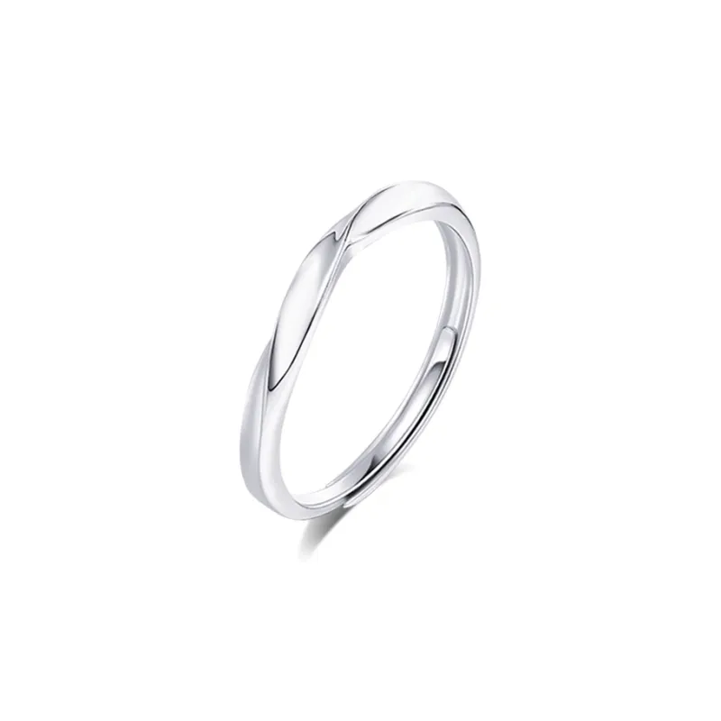 KUMET Sterling Silver Rings Unisex-5