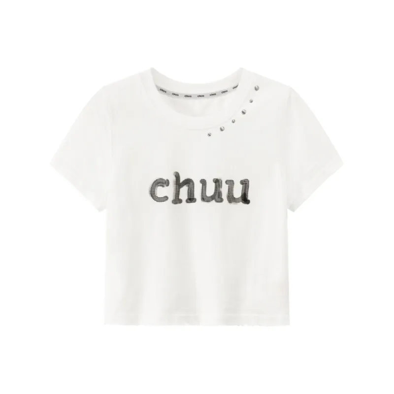 CHUU 2024 Summer T-Shirt Women's-0