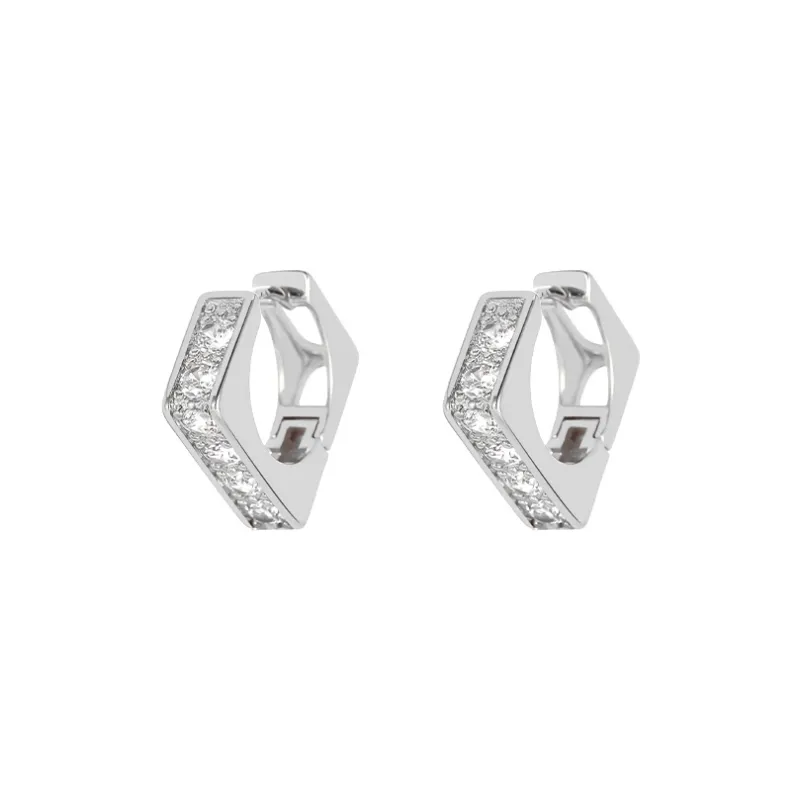 WAW Gold Plated Copper Earrings Women's-3