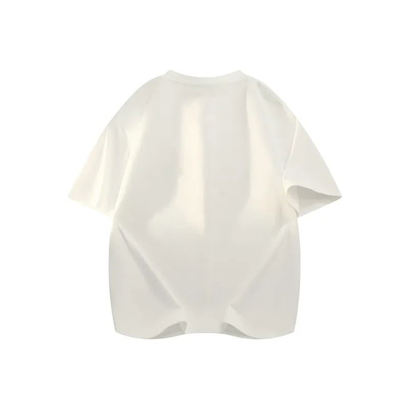 CHOUCHOUS Drop Shoulder Sleeve T Shirt Women's-11