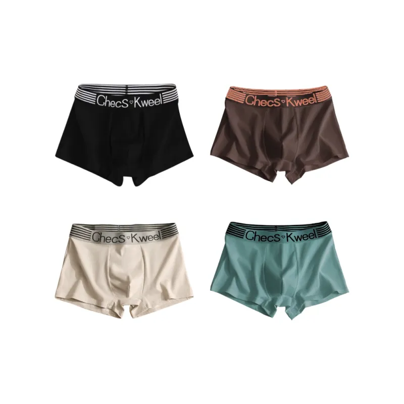 PLANDOO Underpants Men's 4 Pack-8