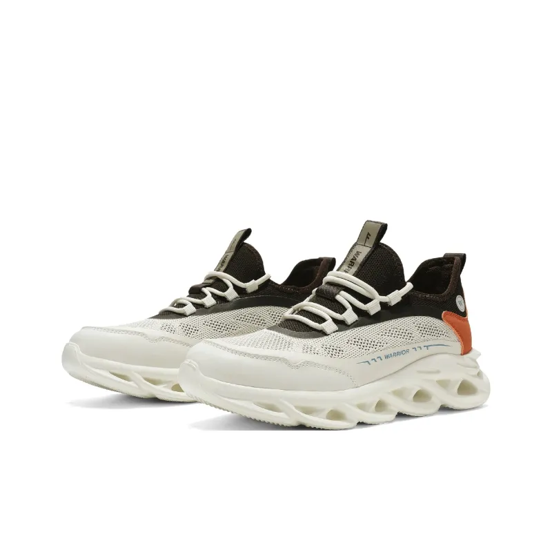 WARRIOR Casual Shoes Men Low Top White/Black/Beige/Coffee/Orange/Black-10