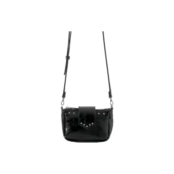 SQUARE Line Cow Leather Crossbody Bag Trumpets Women's Multicolor