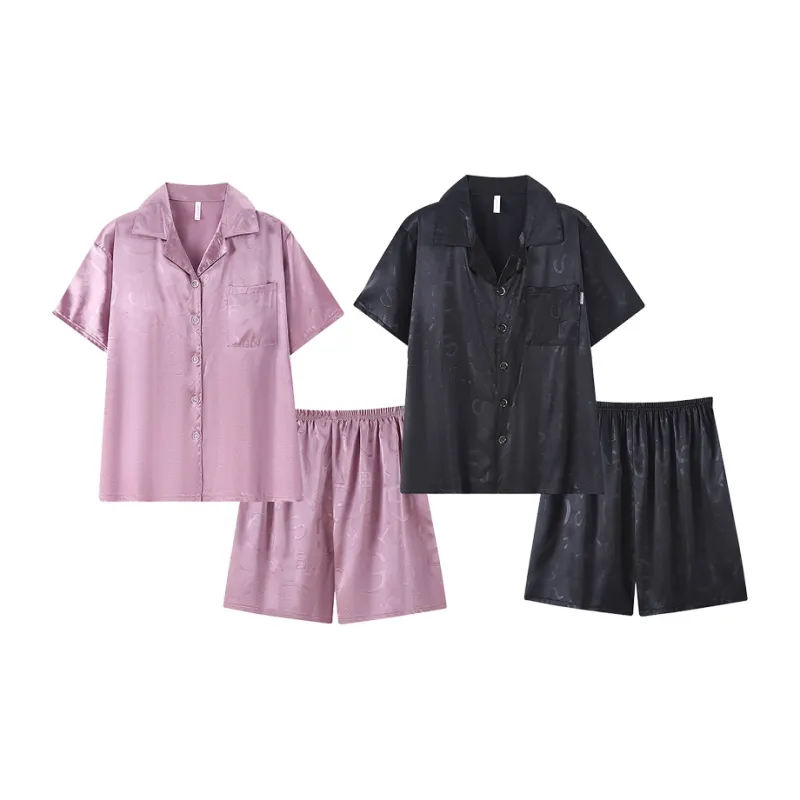 YUZHAOLIN Pajama Set Summer Unisex-7