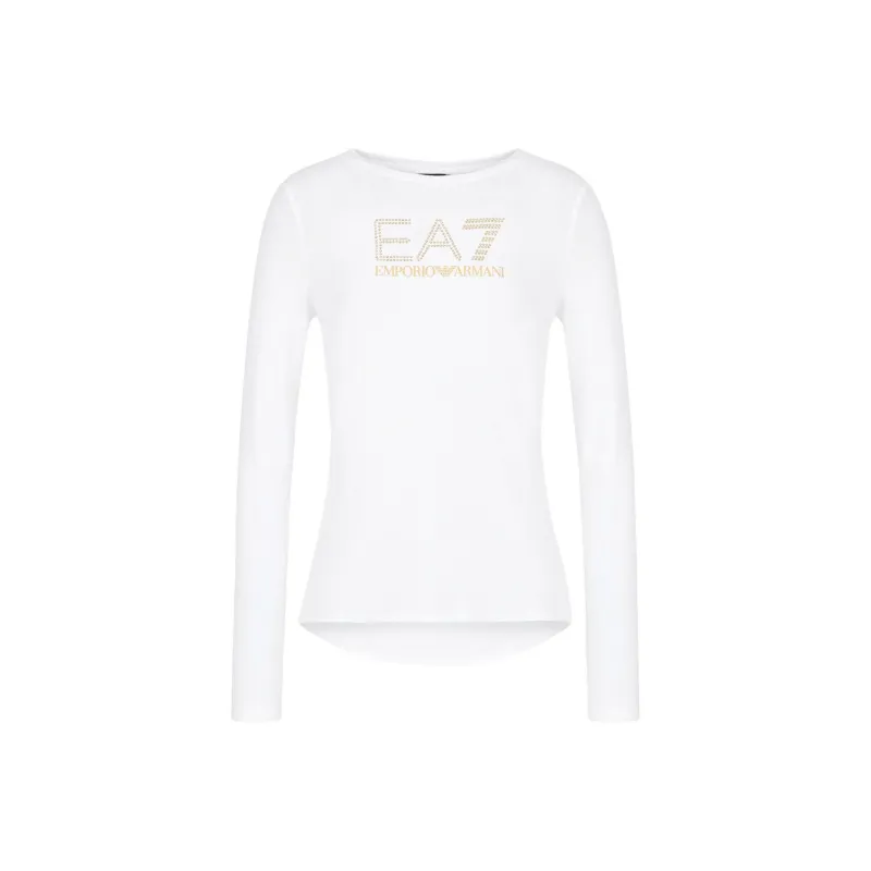 EMPORIO ARMANI EA7 T Shirt Women's White-0