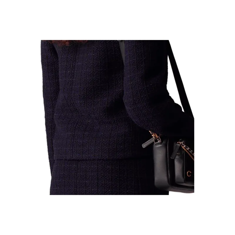 CHANEL SS23 Knitwear Women's Navy-4