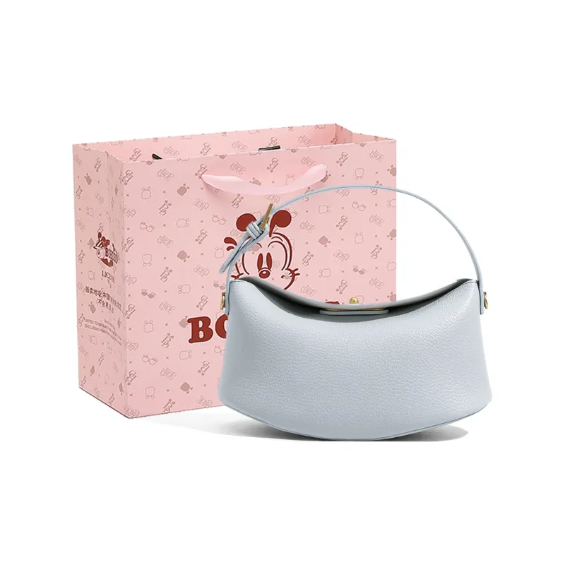 BOBDOG PU Handbag Women's Light Blue/Light Yellow-0