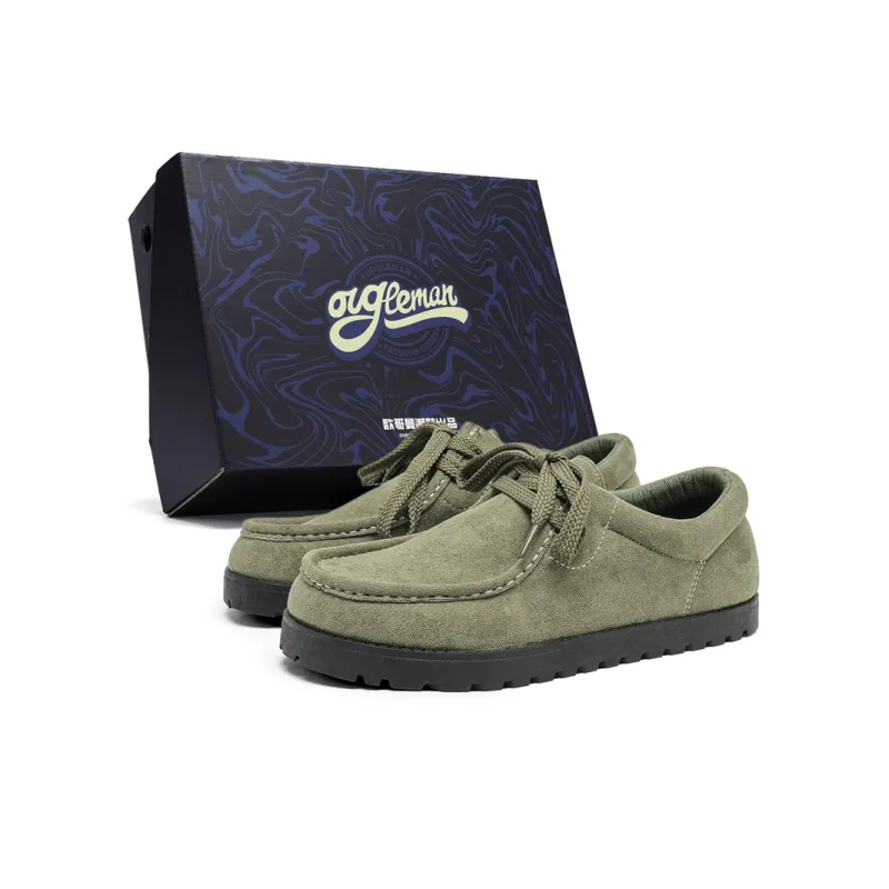 OUGLEMEN Low Top Casual Shoes Men's-5