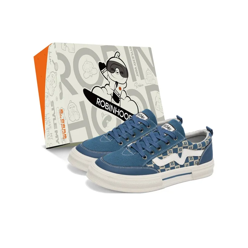 ROBINHOOD Slip Resistant, Abrasion Resistant, Lightweight, Breathable Low Top Skateboard Shoes Men's Box Included-5