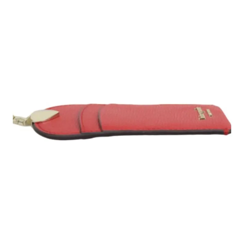 Kate Spade Leather Card Holder Tubas Women's Red-3