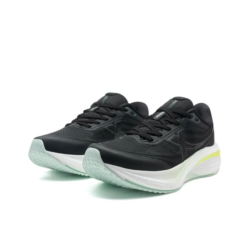 XTEP Cushioning And Breathable Low Top Physical Fitness Test, Physical Exam, And Training Running Shoes Women's Black-2