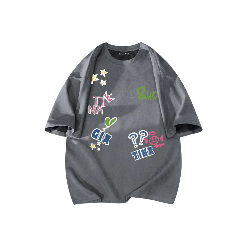 TINA GIA T-Shirts Unisex-15