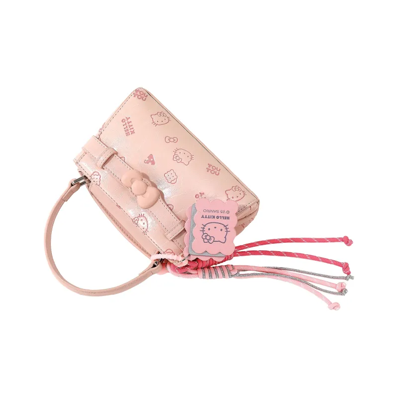 TOUTOU Hello Kitty Collaboration Hello Kitty Synthetic Leather Handbag Regular Women's Multicolor-11