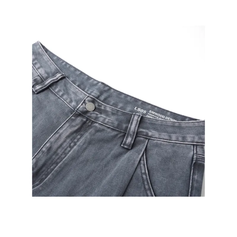 SIMWOOD Denim Shorts Men-4