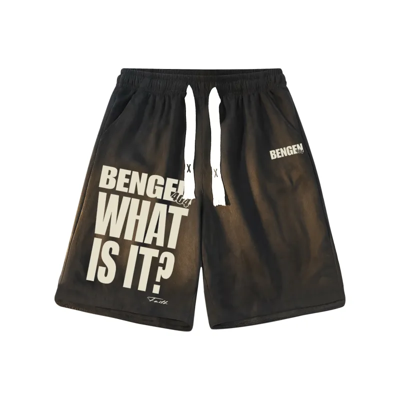 BENGEN Casual Shorts Unisex-24