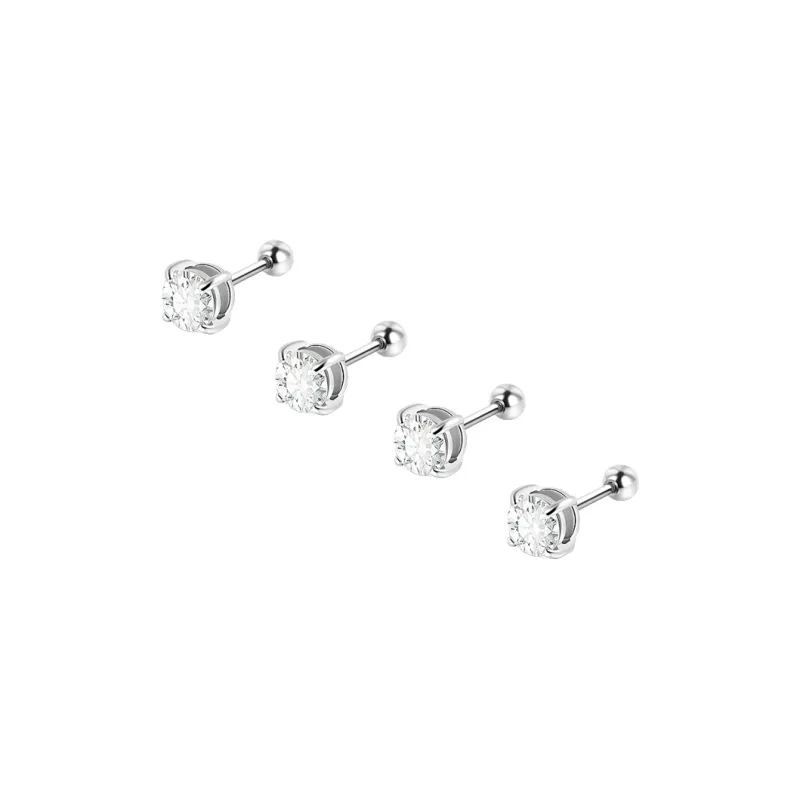 Daisy Dream Titanium Steel Stud Earrings Unisex-11