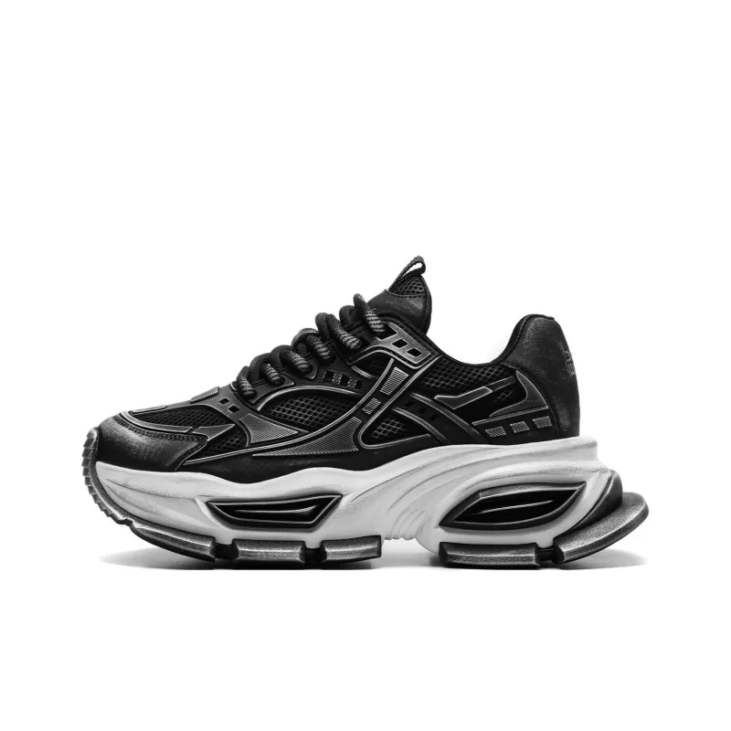 Meixi Abrasion Resistant Breathable Low Top Chunky Sneakers Men's-3