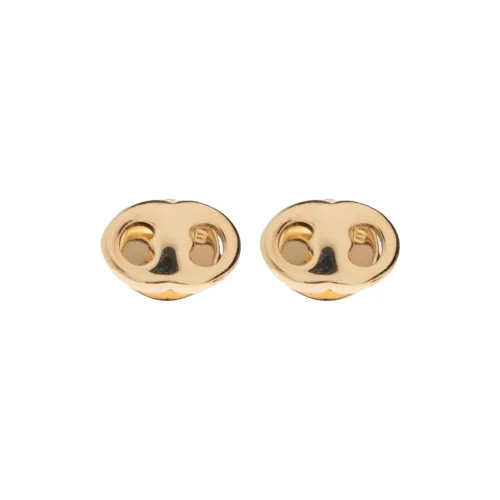 TORY BURCH Brass Stud Earrings Women's Gold