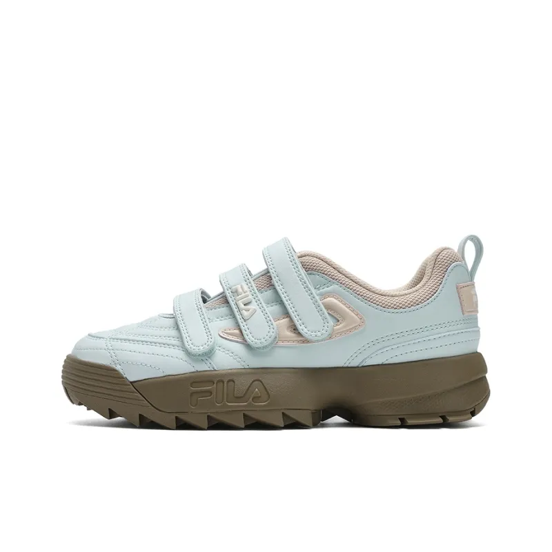 FILA Vintage Collection Low Top Casual Shoes Women's Blue Pink-0