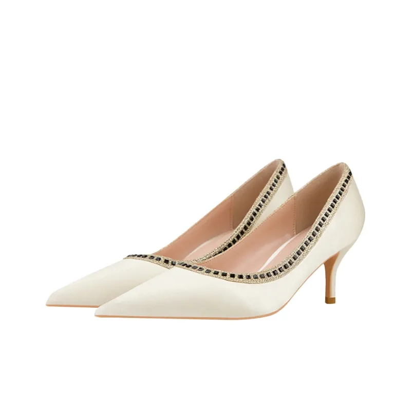 MCKP Slim Heel High Heels 6cm Women's-4