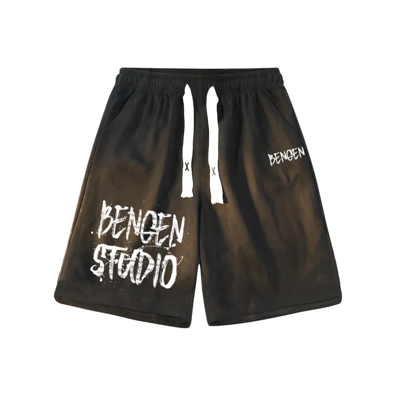 BENGEN Casual Shorts Unisex-0