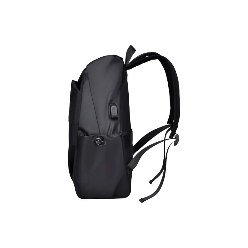 BEN SHERMAN Oxford Backpack Men's Black/Gray/Blue-3