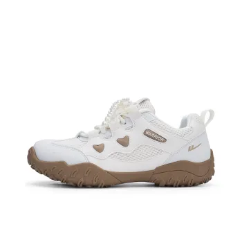 Warrior Abrasion Resistant Shock Absorbers Low Top Casual Shoes Women's Beige Khaki