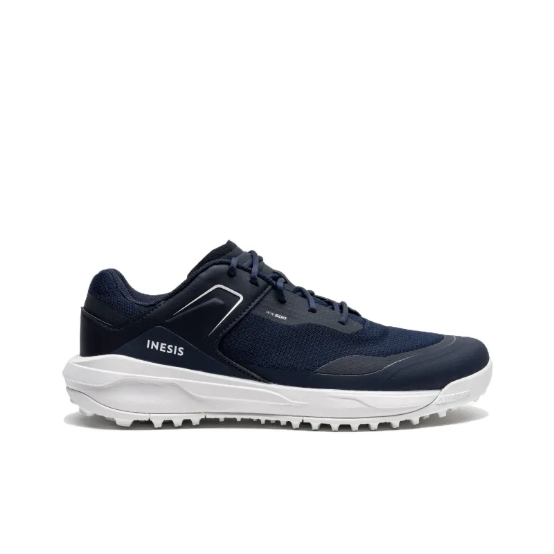 DECATHLON WW 500 Durable Breathable Low Top Golf Shoes Men's Blue Gray-1