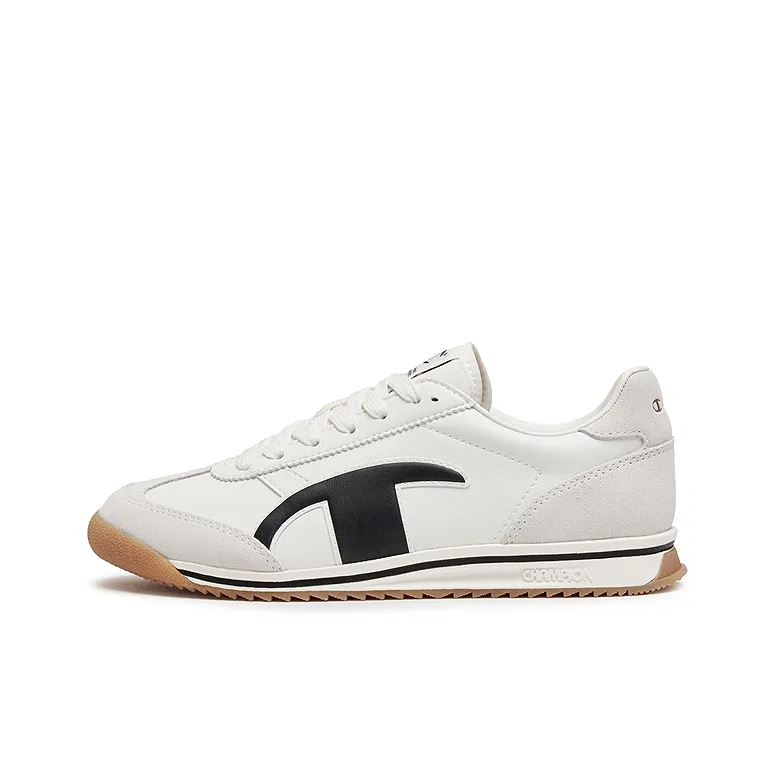 Champion Light Hop Jogging Balance Low Top Casual Shoes Women's Milk White/Black-0