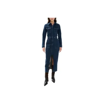 GOOD AMERICAN Long Sleeved Dress Women's Indigo