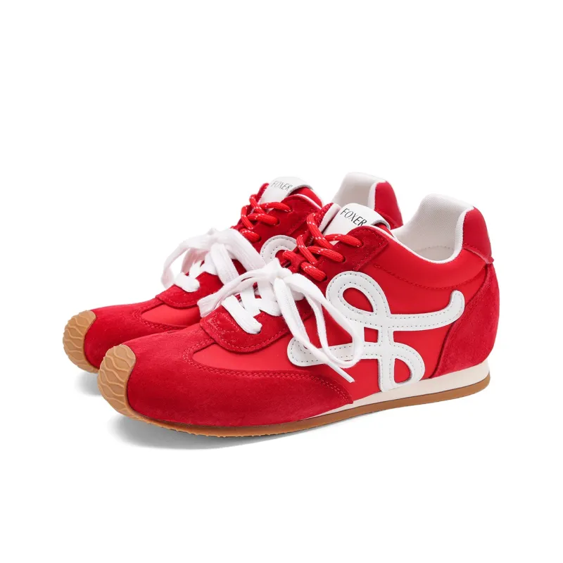 FOXER Abrasion Resistant Low Top Casual Shoes Women's-5