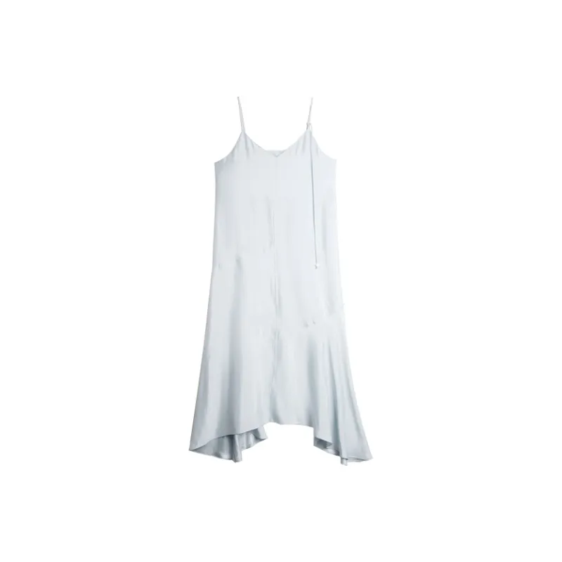 ELLE Slip Dresses Women's Light Blue-0