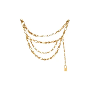 BALMAIN Brass Waist Chains Women's Gold 